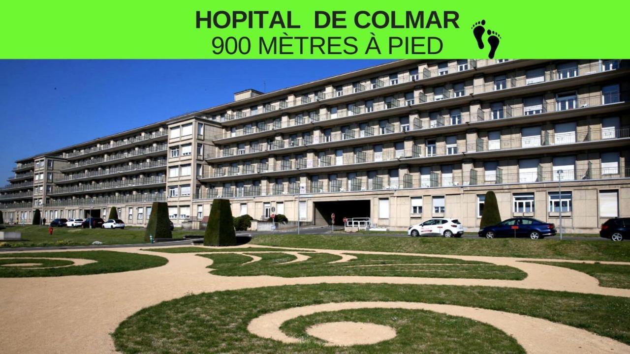 Colmar - La Cigogne - Balcon - Vue Degagee - Netflix - Wifi Fibre - Parking Gratuit - Quartier Populaire公寓 外观 照片